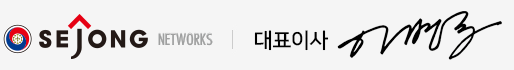 세종네트웍스㈜ 대표이사 이병국
